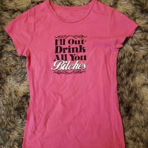 Pink t-shirt
